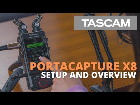 Tascam Portacapture X8 Linear PCM Recorder image 6