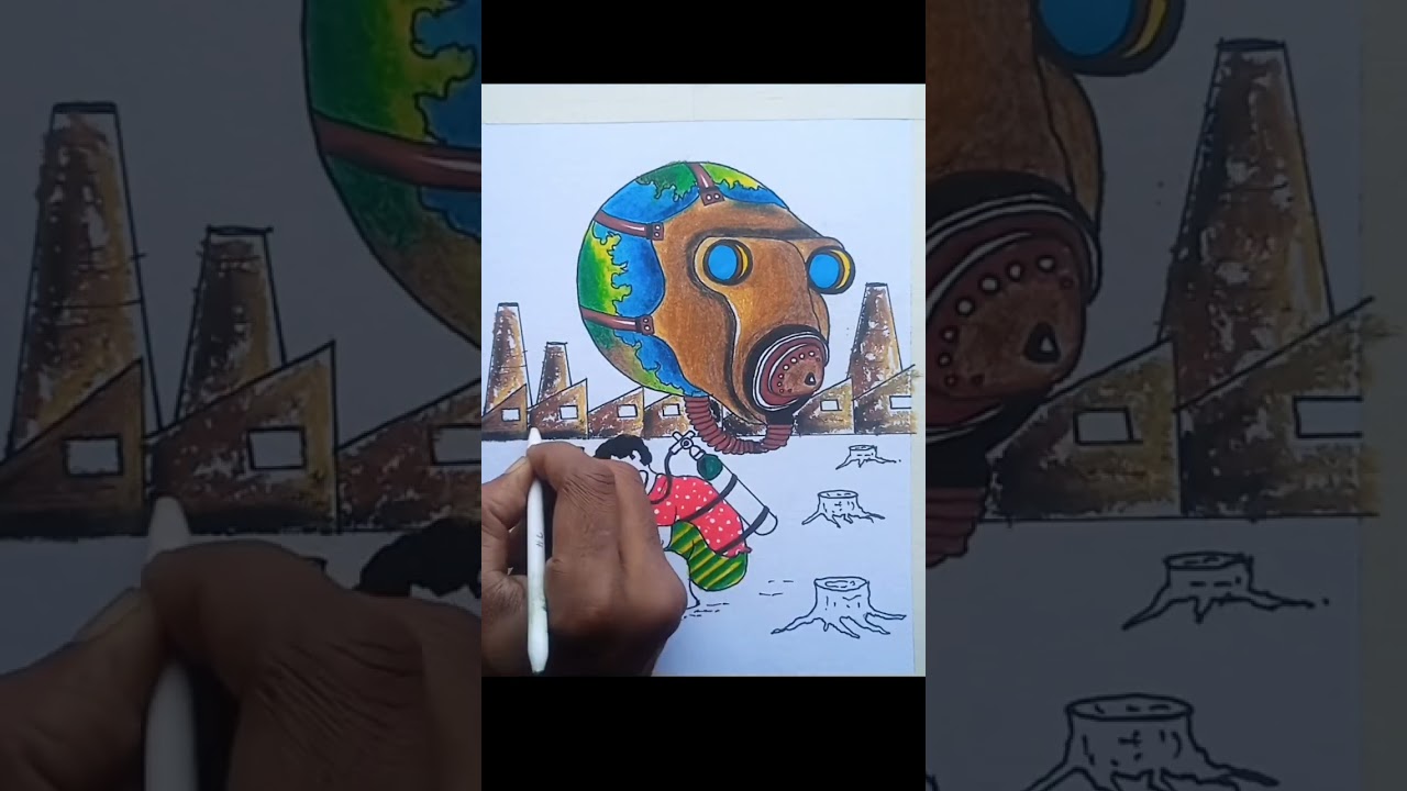 🙏Stop pollution-Save Earth 🌍#youtubeshorts #shorts