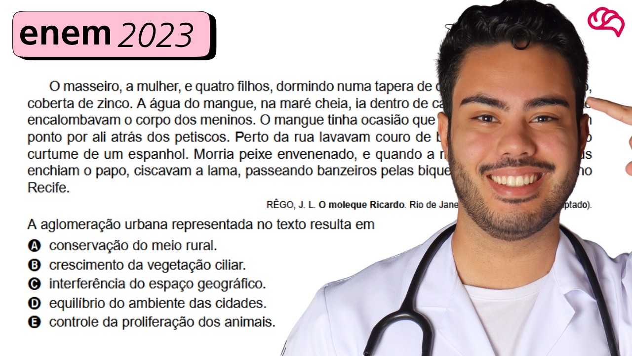 Resolução em Vídeo — Questão 68 ENEM 2023