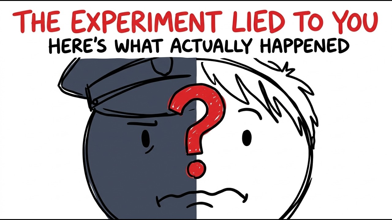 The Stanford Prison Experiment Lied To You. (Here's What Actually Happened)