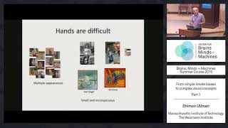 Lecture 4.1: Shimon Ullman - Development of Visual Concepts