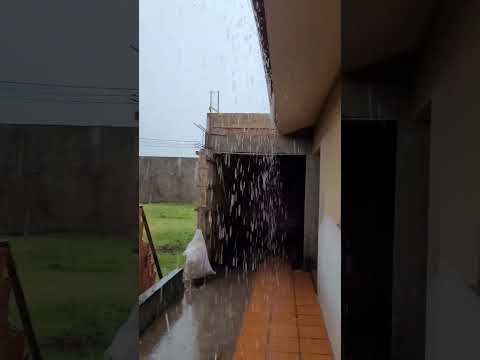Chuva no final da tarde em Sertanópolis Paraná