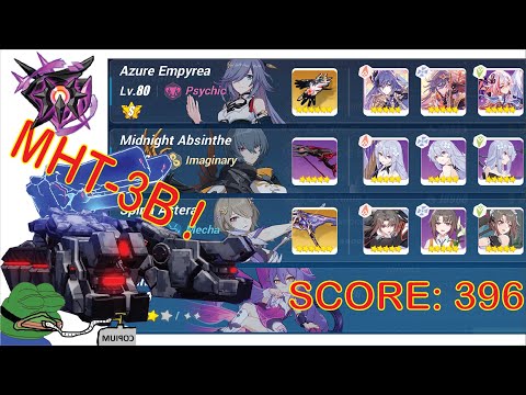 [Honkai impact 3] Nirvana Abyss MHT-3B (D466)(SPA/MA/AE)(Score: 396)