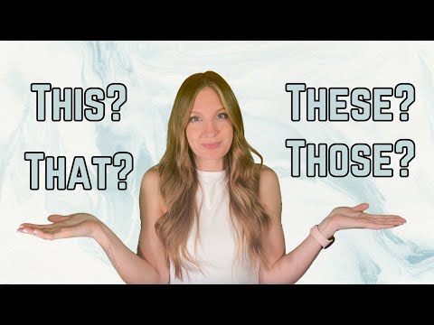 Como Usar PRONOMES DEMONSTRATIVOS em Inglês | Bri Almeida Inglês