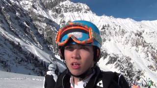 preview picture of video 'LASEL & FLS - Adelboden 2014 - Ben CASTERMANS - Slalom 3e'