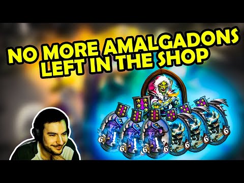 I Got All The AMALGADONS IN THE GAME! | Hearthstone Battlegrounds