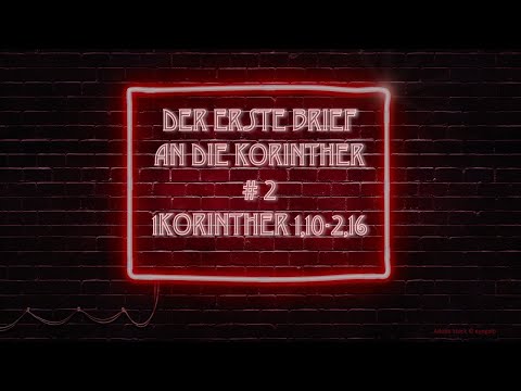 Predigtreihe: 1. Korintherbrief (2/15) - Die Besonderheiten einer Großstadtgemeinde | Jürgen Fischer