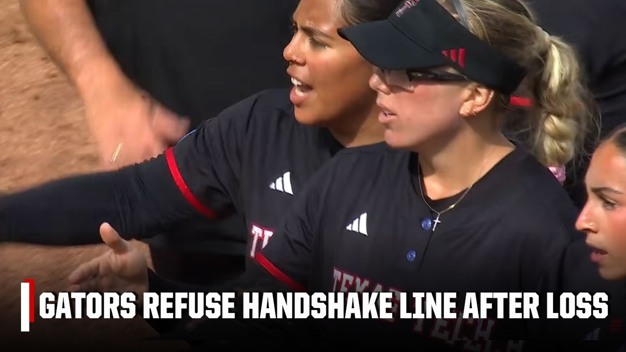 NiJaree Canady & Kaitlyn Terry ECSTATIC after Texas Tech advances to WCWS | ESPN College Softball
