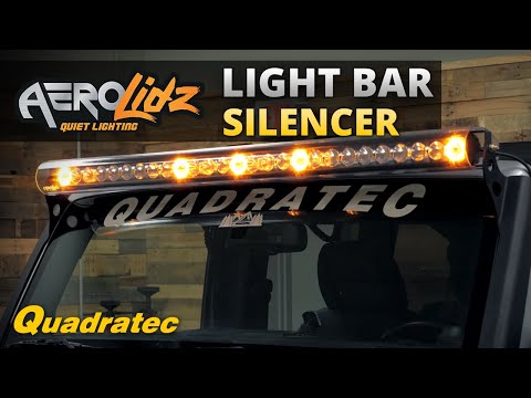 Aerolidz Light Bar Silencers and Inserts Review & Install for Jeep Wrangler & Jeep Gladiator
