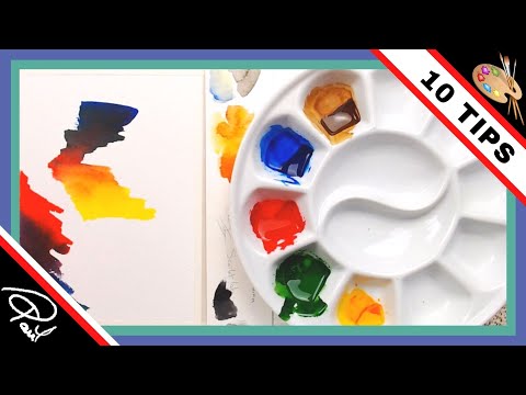 Thumbnail of 10 Watercolour Tips and Tricks! - LIVE Recording!