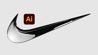 How To Make a Liquid Chrome Logo in Illustrator!