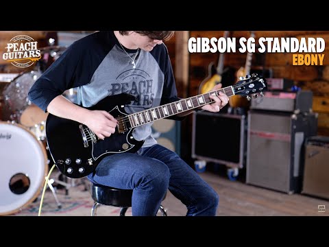 No Talking...Just Tones | Gibson SG Standard - Ebony