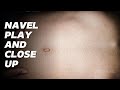 NAVEL PLAY AND CLOSE UP MALE BELLY BUTTON
