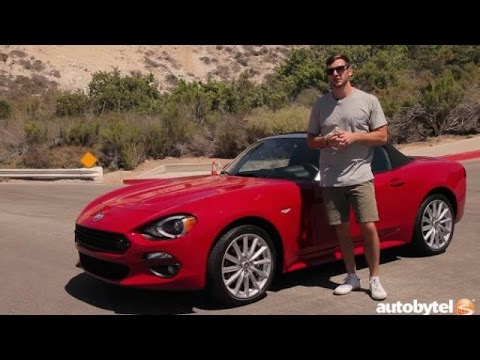 2017 FIAT 124 Spider Lusso Test Drive Video Review