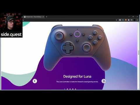 AMAZON LUNA - UNBOXING EXPERIENCE AND FIRST GAMEPLAY | SIDE.QUEST #29