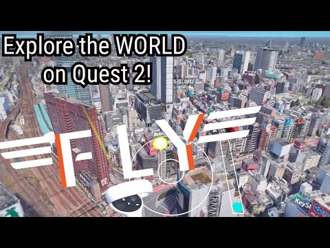 FLY gives you Google Earth VR on Quest 2! | Gameplay & Review