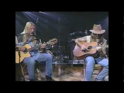 Allman Brothers Blues Band - Melissa - Acoustic - Live Music - Gregg & Dickie Betts - Video