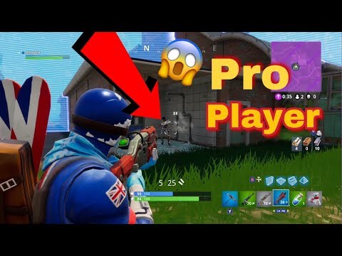 MY First time playing Fortnite (I Kill A Pro Player)😱