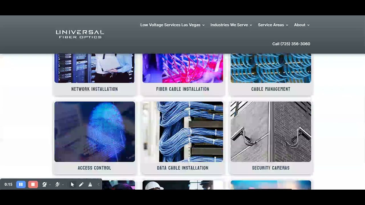 Las Vegas Commercial Low Voltage Contractors | Data Cabling, Fiber Optics & Security Solutions