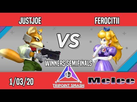 Tripoint Smash 91 - Winners Semifinals - JustJoe(Fox) Vs. Ferocitii(Peach)