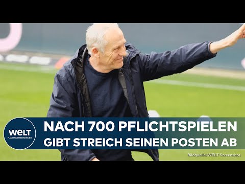 SC FREIBURG: Christian Streich gibt Trainerposten nach 700 Pflichtspielen ab