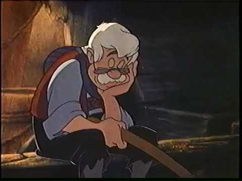 Pinocchio 1940 Geppetto Inside Monstro The Whale