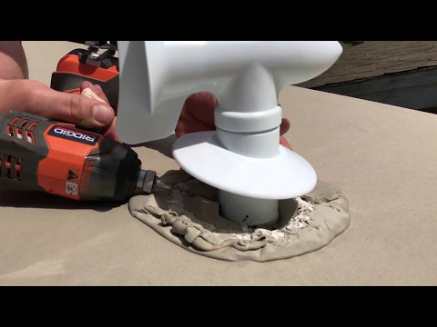 Camco Cyclone RV Sewer Vent Cover Install