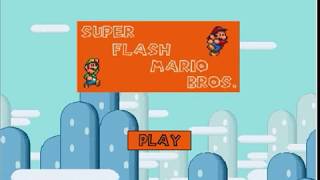 Super Flash Mario Bros(Flash Game)