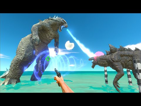 FPS Avatar Rescue Zilla and Fight Godzilla 2014 | Epic Battle - Animal Revolt Battle Simulator