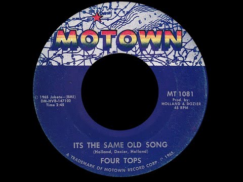The Four Tops ~ It's The Same Old Song 1965 Soul Purrfection Version