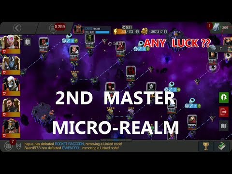 micro-realm master #2ND run (any luck??) marvel contest of champion
