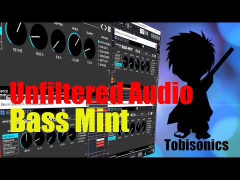 Unfiltered Audio Bass Mint. Designed for Modern Music Producers. Tighten, Texture & Flavor the Lows