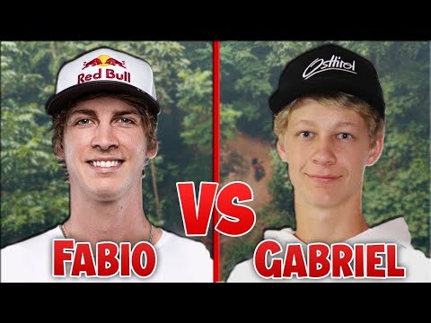 Fabio Wibmer vs Gabriel Wibmer🔥 (trials and MTB )