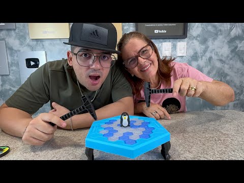 CUIDADO AO TENTAR QUEBRAR O GELO DO PINGUIM!