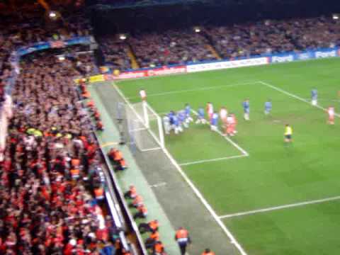 Chelsea vs Olympiacos FC (5-3-2008) olympiacos foul !!!!!