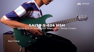 Video thumbnail for Saito S-624 HSH with Wenge in Moss Green by Nafiri Music Jakarta