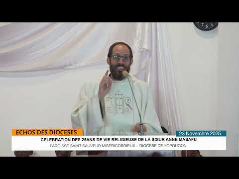 25 ANS DE VIE RELIGIEUSE DE SOEUR ANNE MASAFU