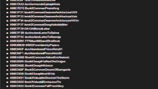 Skyrim Misc Items ID's Part 2