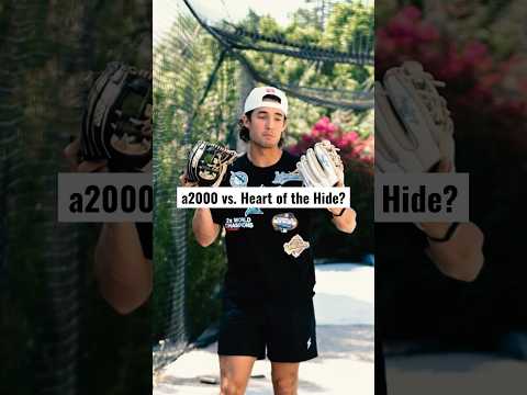 Wilson a2000 vs. Rawlings Heart of the Hide? Which one you rockin? #baseball #baseballlife