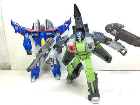 Takara Deluxe Curse Armada Thrust Unite Warriors Review