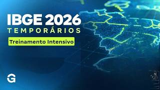 Treinamento Intensivo IBGE - Geografia e Estatística com Júlio Santos