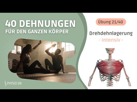 Drehdehnlagerung (Twist) intensiv (21/40) ➡️ Großer Dehnungskurs von Physiotherapeuten
