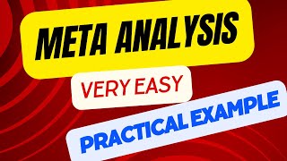 Easiest & Simplest Way Do The Meta Analysis With Practical Example|| Meta Analysis With JASP & AI