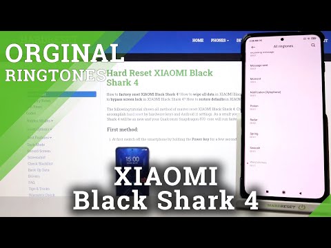 Xiaomi Black Shark 4 - Notification Tones | Listen Them all