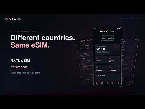 NXTL Global eSIM Pay As You Go video thumbnail