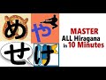 Learn Hiragana In 10 Minutes Easy Hiragana Mnemonic Method To Learn Hiragana Fast 2020