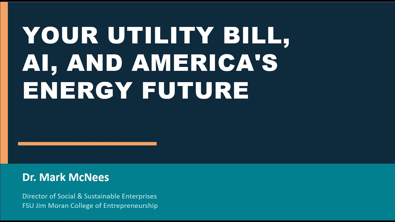 Who Pays for AI Data Center Power? Fair Utility Rates, Solar+Storage, and Florida&rsquo;s SB 484 - YouTube