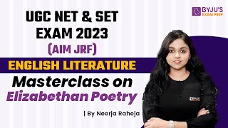 UGC NET and SET 2023  English Literature  Mastercl