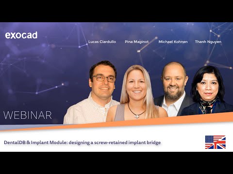 exocad DentalCAD 2020 WEBINAR - DentalDB & Implant Module
