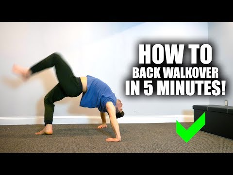 Learn Back Walkover In 5 Minutes
